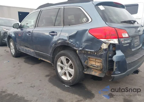 2013 Subaru Outback 2.5I Premium из США, поврежденный, VIN 4S4BRCCC9D3306264